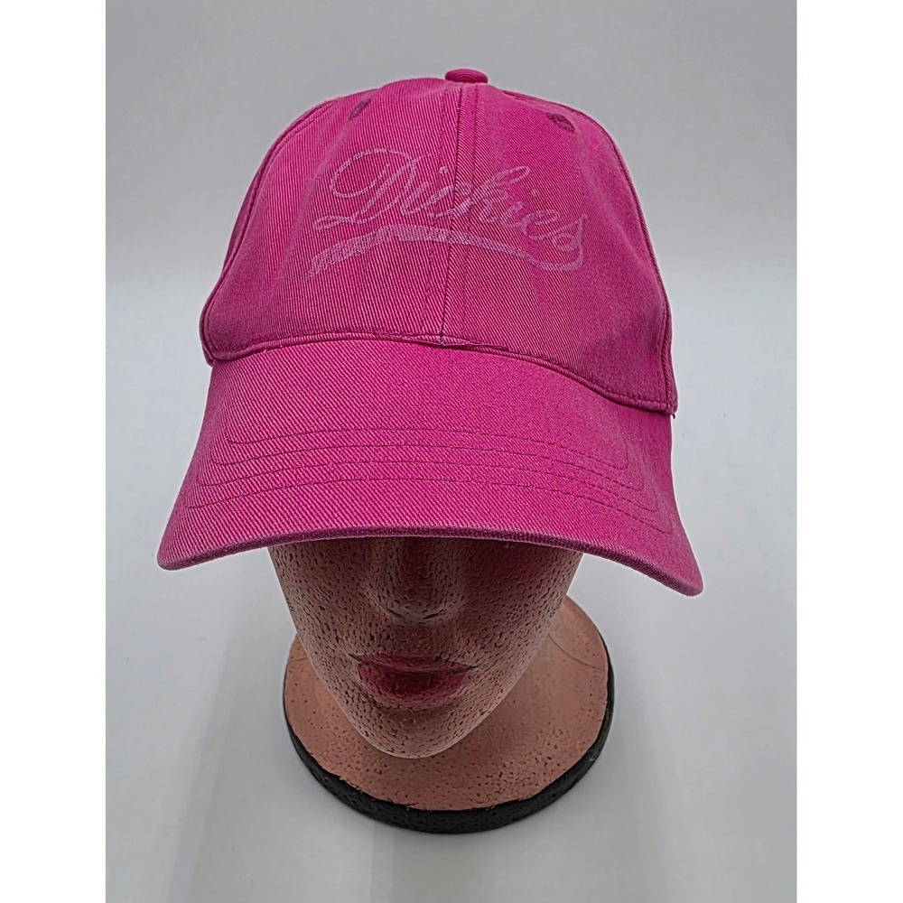 Dickies Hot Pink Baseball Cap Tonal Script Logo Adjustable Strap Hat